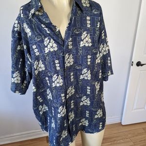 Summa - silk short sleeve button shirt